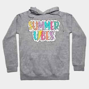 Summer Vibes Dalmatian Dots Family Trips Summer Vacation Hoodie